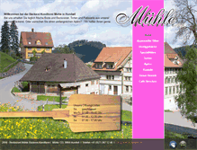 Tablet Screenshot of muehle-hundwil.ch